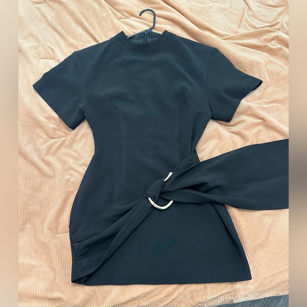 Lioness/Revolve Elegant Black Mini Dress - Picture 5 of 8